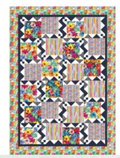 QT Fabrics - Floral Art Walk Mingle Pattern