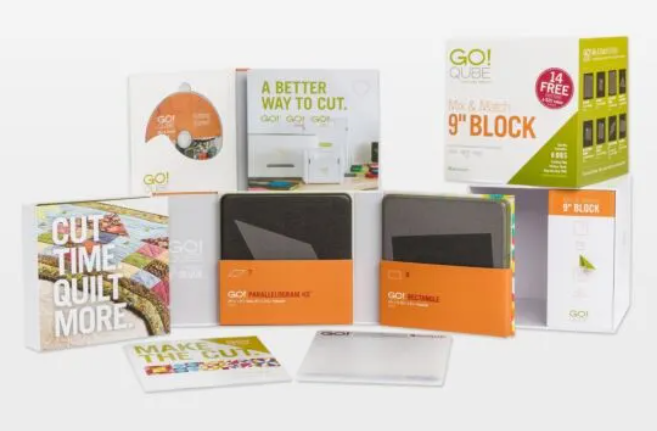 AccuQuilt GO! Qube Mix & Match 9" Block #55777