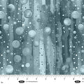 Slate Bubble Pops 108" Cotton Wideback Fabric Per Yard