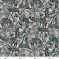 Slate Woodburst Out of the Woodwork Cotton 44"/45" Fabric Per Yard