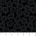 Smoke Floral Outline Tender Cotton 44"/45" Fabric Per Yard