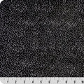 Sparkle Cuddle Glitter Black/Silver 58" - 60" Fabric per yard