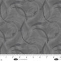 Spin Flannel 108" Satin Moon Designs Gray Cotton Wideback Fabric per yard