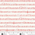 Sun Print Whisper Electric Singalong 44"/45" Fabric Per Yard