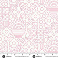 Sun Print Whisper Taffy Stencil 44"/45" Fabric Per Yard