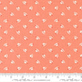 Sunbonnet Coral Bonnets Cotton 44"/45" Fabric Per Yard