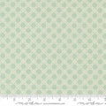 Sunbonnet Dusty Blue Lattice Blenders Cotton 44"/45" Fabric Per Yard