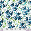 Swallows Blue Cotton 44"/45" Fabric Per Yard