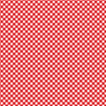 Sweet Gingham Red Cotton 44"/45" Fabric Per Yard