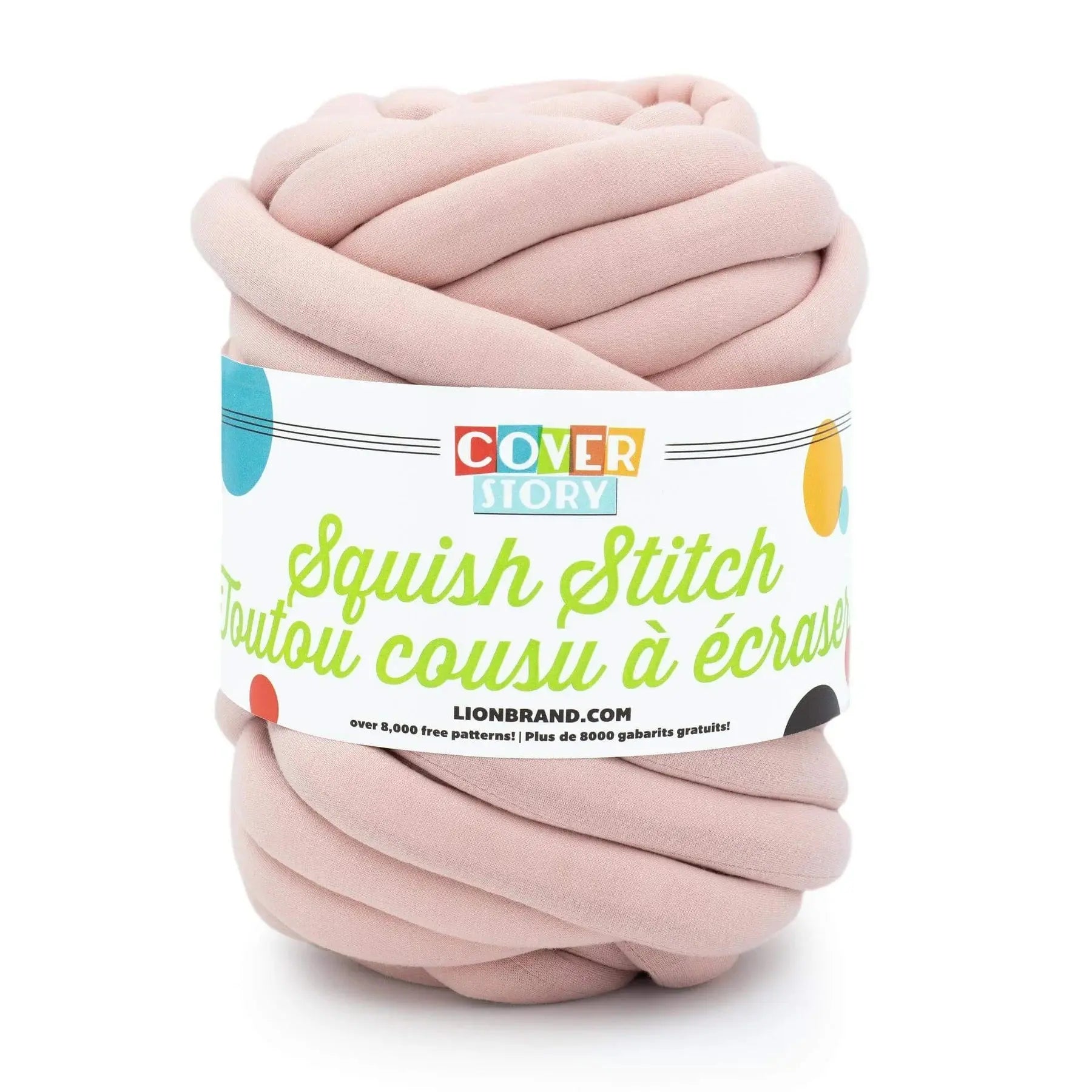 Sweet Pink Squish Stitch Yarn