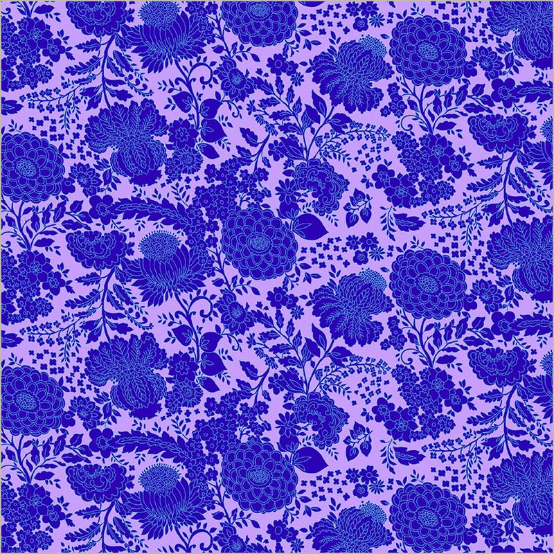 Sweet Talk Kim Royal Cotton 44”/45” Fabric Per Yard