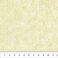 Swirls II Beige Cotton Wideback Fabric per yard