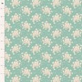 TIL Sunday Brunch- White Flower Teal 100581
