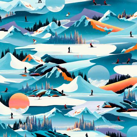 PB Ski Slope Scenic Timeless Trails
