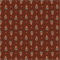 Tapestry Posy Granata Cotton 43”/44” Fabric Per Yard