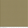 The Awe of Autumn Plaid Green 43"/44" Fabric Per Yard