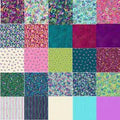 Tropica by Makower UK 5" X 5" Charm Squares