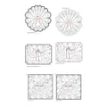 271 Holiday Placemats B Pantograph by Linda V. Taylor