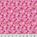Wanderlust Daisies Quilting Cuddle Pink Fabric per yard