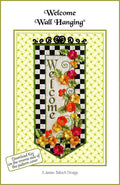 Welcome Wall Hanging Machine Embroidery