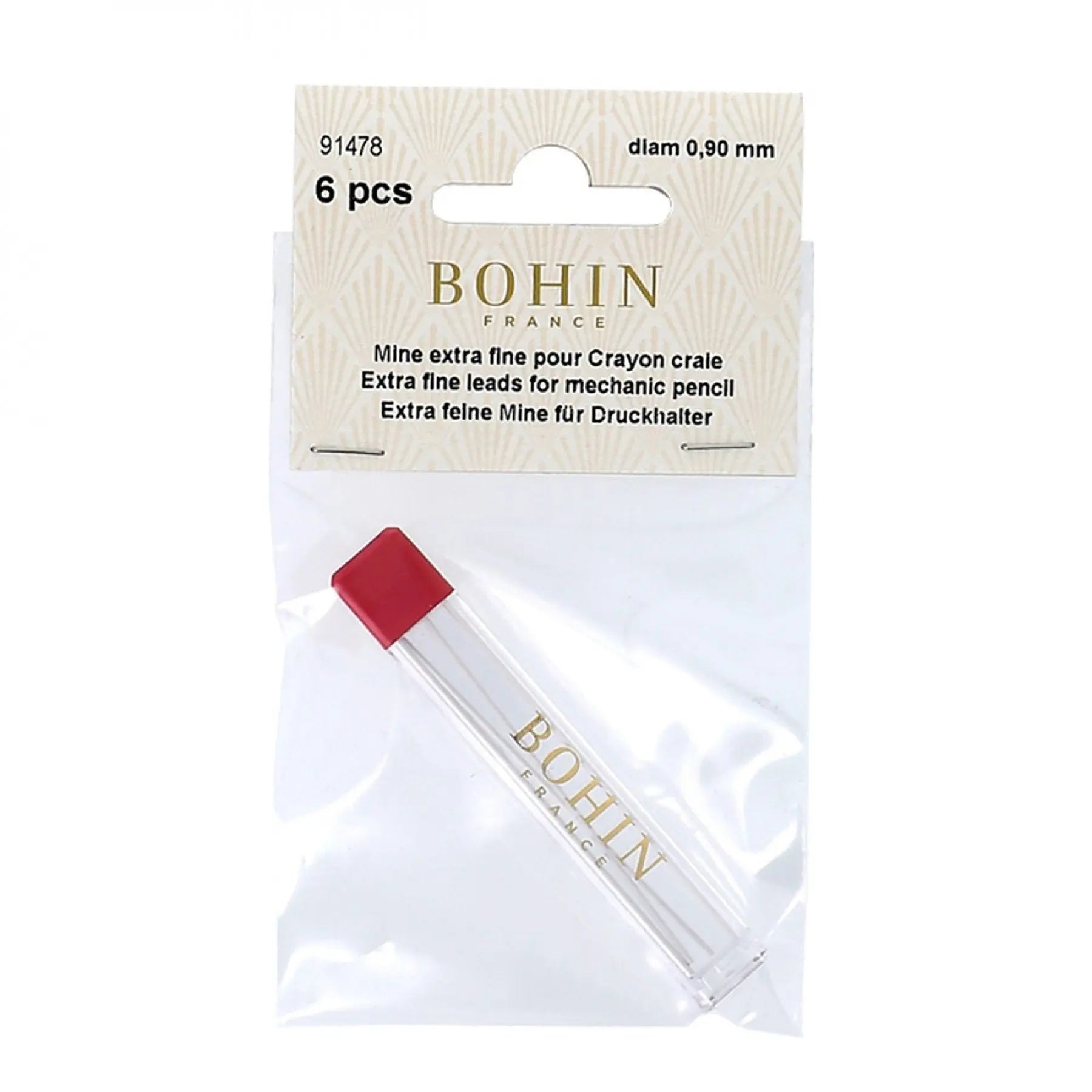 White - Bohin Mechanical Chalk Pencil Refill