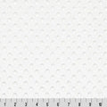White Cuddle Dimple Fabric per yard