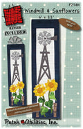 Windmill and Sunflowers Pattern With Hanger