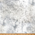 Light Gray Concrete Hammer Down 43"/44" Fabric Per Yard