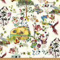 Cream Campers Mousing Around  43"/44" Fabric Per Yard