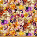 Amber Floral Mousing Around 43"/44" Fabric Per Yard