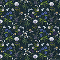 Midnight Fireflies Cotton Wideback Fabric Per Yard