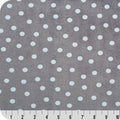 Dots Cuddle Graphite Alotta 58" - 60" Fabric per yard