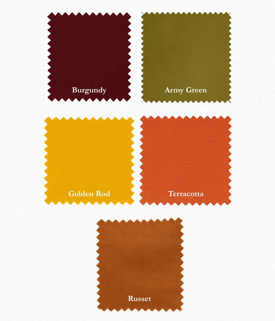 Supreme Solids - Fat Quarter Bundle - 10 pack (Autumn Hues)