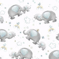 Cloud Cuddle Blue Little Peanut 58"/60" Fabric per yard