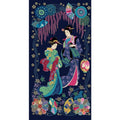 Navy Moonlit Kimono Panel -24"
