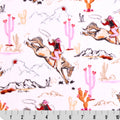 Digital Cuddle Pearl Lasso Ladies 58" - 60" Fabric per yard