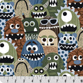 Digital Cuddle Loden Tickle Monster 58" - 60" Fabric per yard