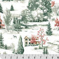 Digital Cuddle Spruce Tinseltown 58" - 60" Fabric per yard