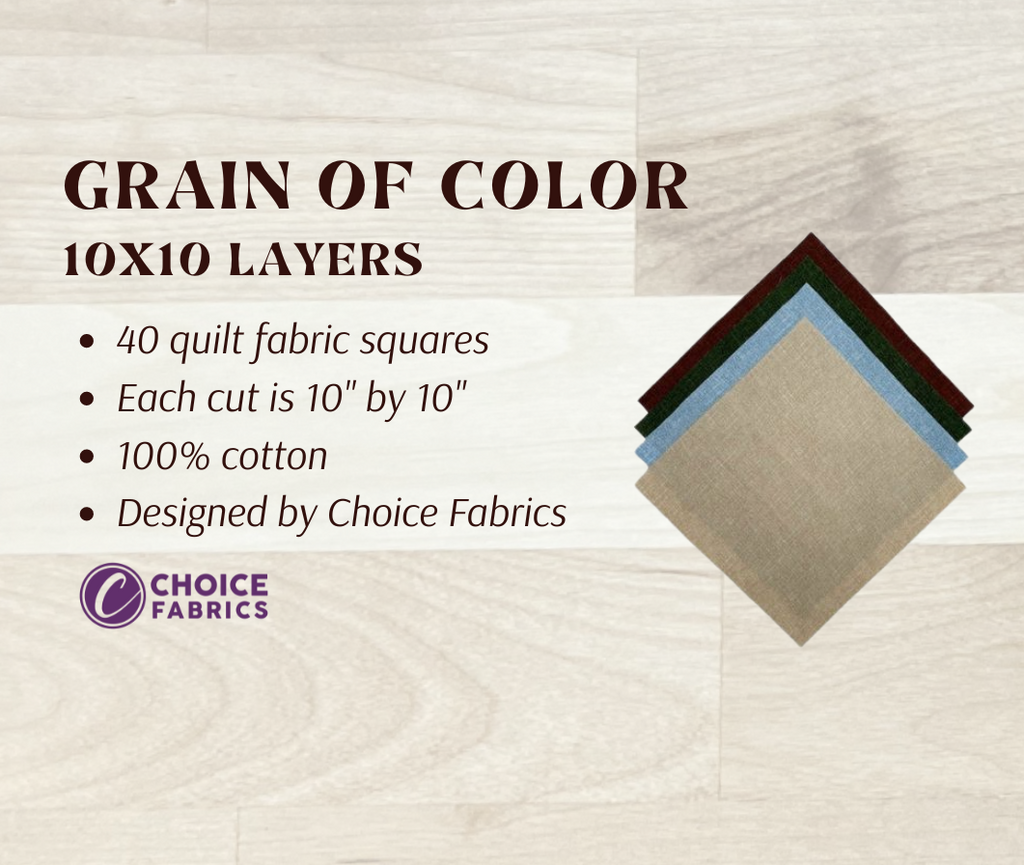 Grain of Color - 10x10 Layers - Outdoors (40 Squares)