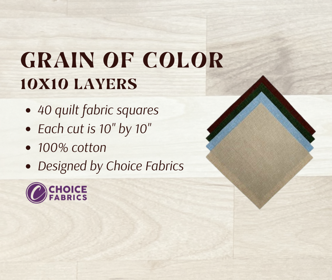 Grain of Color - 10x10 Layers - Outdoors (40 Squares)