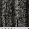 Black Luxe Cuddle Boa 58"/60" Fabric per yard