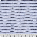 Luxe Cuddle Frosted Oceana Navy/Powder 58" - 60" Fabric per yard