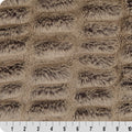 Chocolate/Almnd Luxe Cuddle Iced Milan 58"/60" Fabric per yard