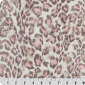 Blush Luxe Cuddle Leopard 58"/60" Fabric per yard