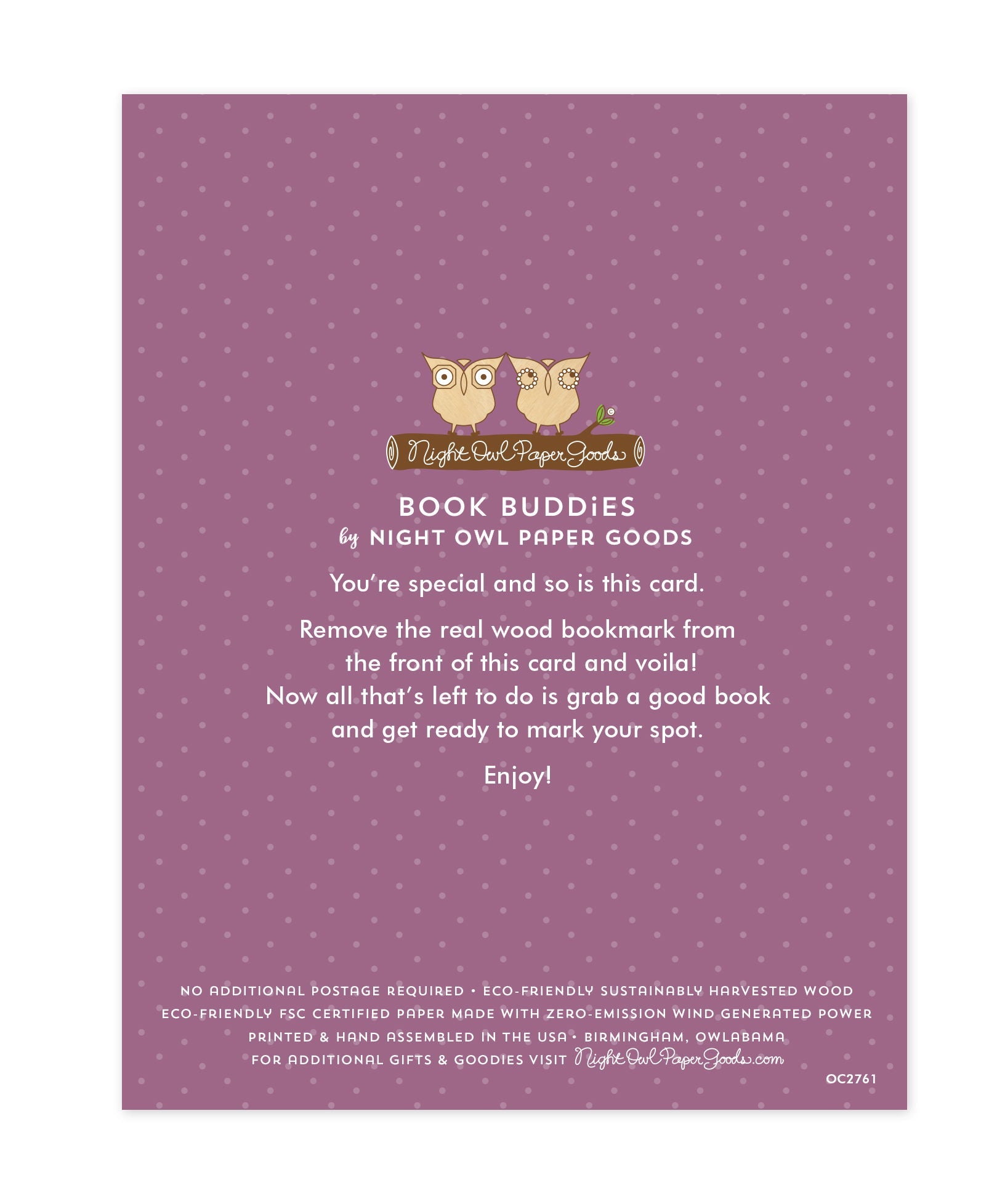 5 Star Grandma Bookmark Grandparent's Day Card
