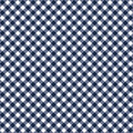Barely Basics Gingham Quilting Cuddle Navy Fabric Per Yard