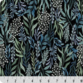 Black Whispering Blooms Dreamweaver Quilting Cuddle Fabric Per Yard