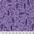 Purple Whispering Blooms Faegrove Quilting Cuddle Fabric Per Yard
