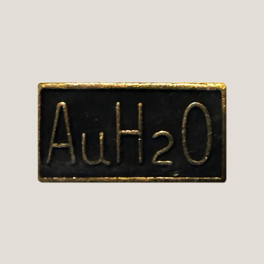 1964 AuH₂O Barry Goldwater Campaign Pin – NOS Factory Sealed