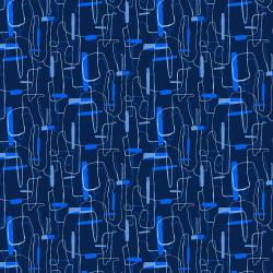 RJR Brushstrokes - Navy Blue